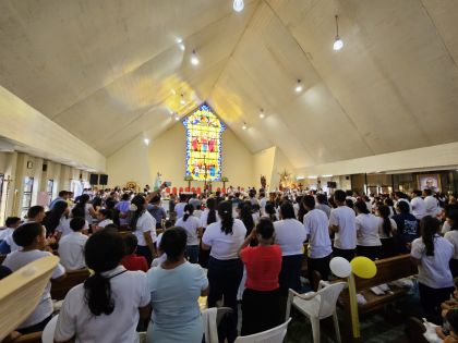 Vl encuentro diocesano de monaguillos en Santiago de María Usulután