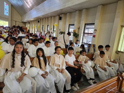Vl encuentro diocesano de monaguillos en Santiago de María Usulután