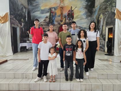 Vl encuentro diocesano de monaguillos en Santiago de María Usulután